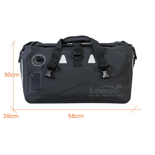 50L PVC Tail Bag  (With Magnetic Roll-top Closures)
