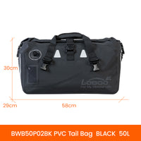 50L PVC Tail Bag  (With Magnetic Roll-top Closures)