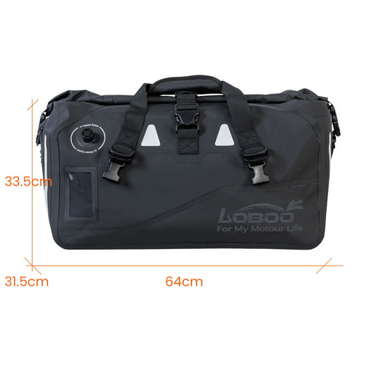 66L PVC Tail Bag  (With Magnetic Roll-top Closures)