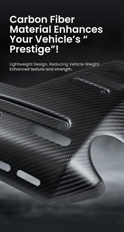 Radiator Carbon Fiber Protective Cover Fastener Set Glossy
