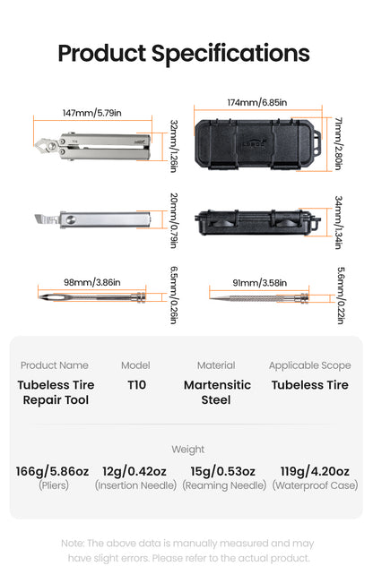 T10 Tubeless Tire Repair Tool
