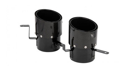 McLaren ARTURA Tailpipes Set Stainless-Steel Gold-Plated 999 Fine Gold Carbon Cover Gloss