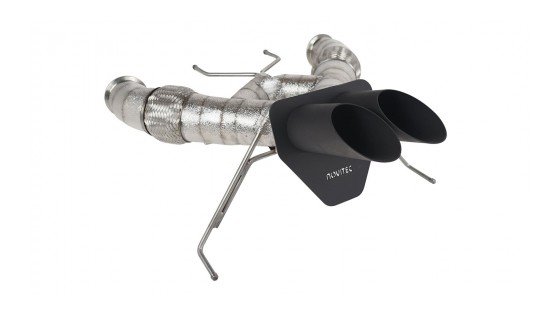 McLaren SENNA Power Optimized Exhaust System RACE INCONEL Gold-Plated 999 Fine Gold