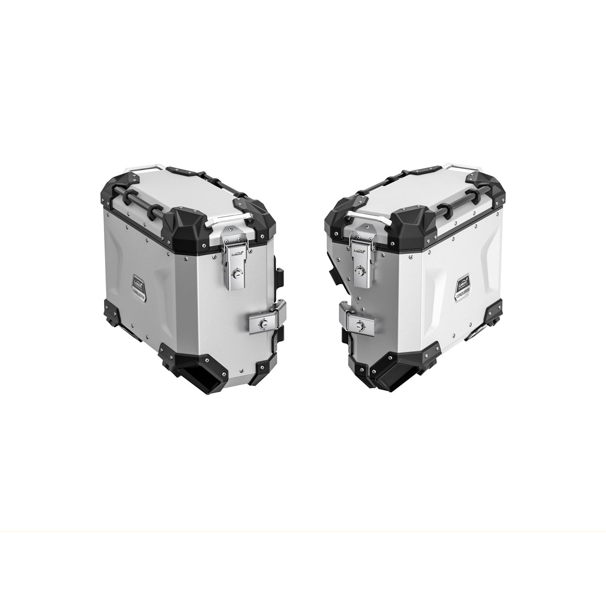 CONQUEROR C35L SIDE CASE Silver
