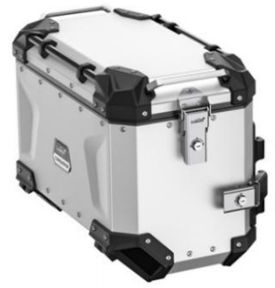 CONQUEROR 45L SIDE CASE Silver