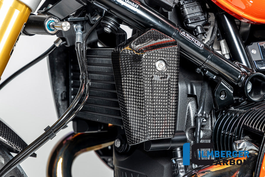 Oil cooler cover left carbon glossy BMW R12 NineT 2024