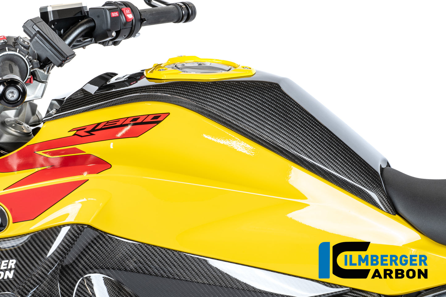 Tank cover top carbon glossy BMW R 1300 R