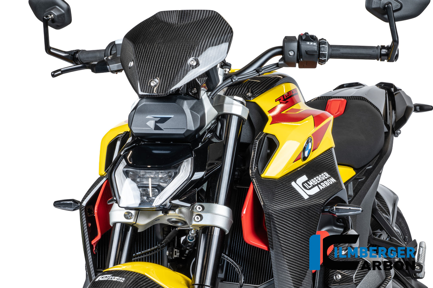 Windshield with Holder Carbon Glossy BMW R 1300 R