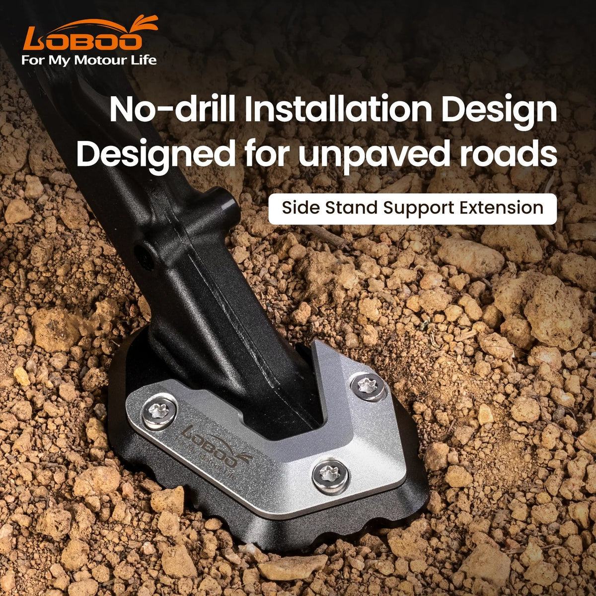 Side Stand Support Extension