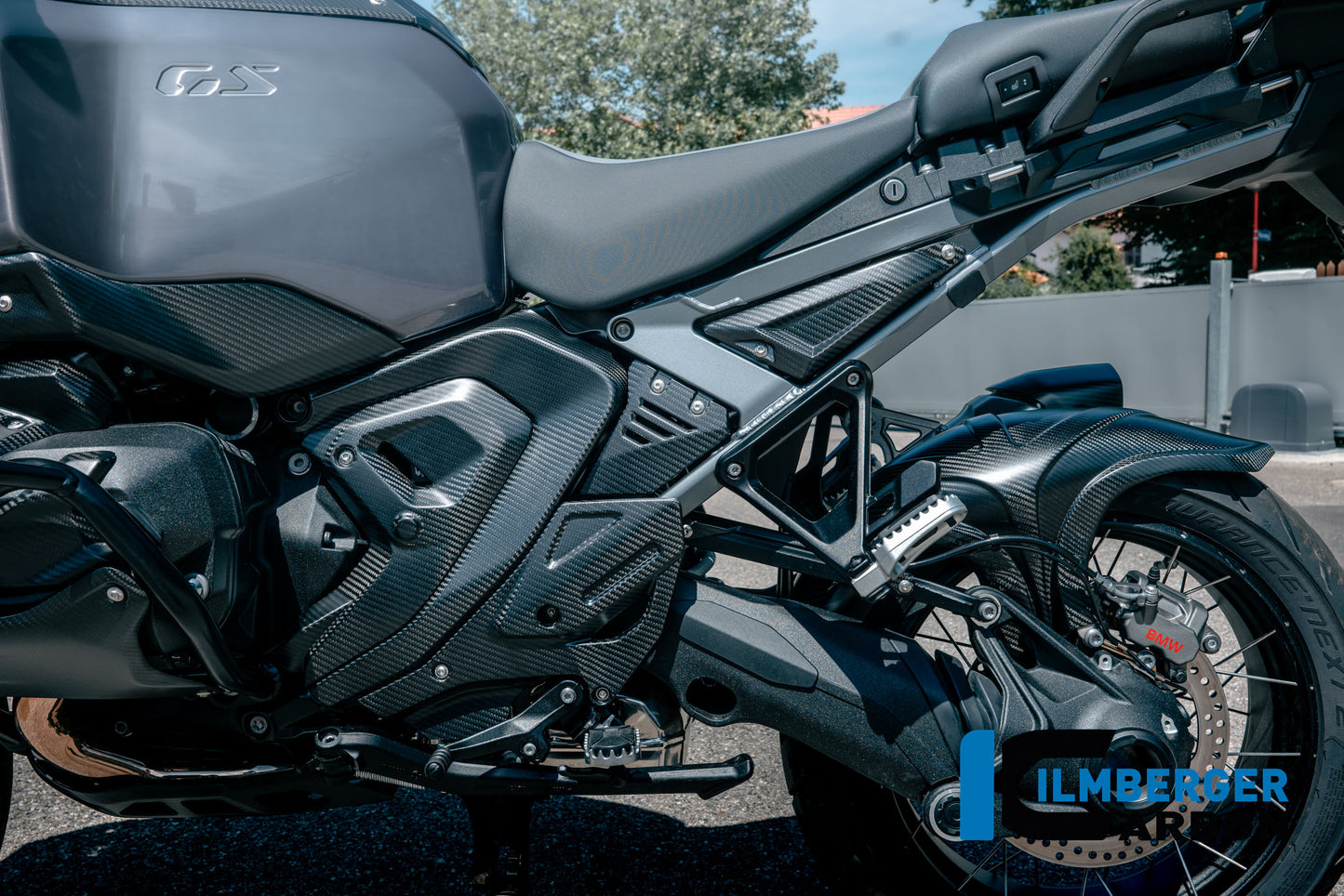 Front triangle cover for rear frame left R 1300 GS Adventure