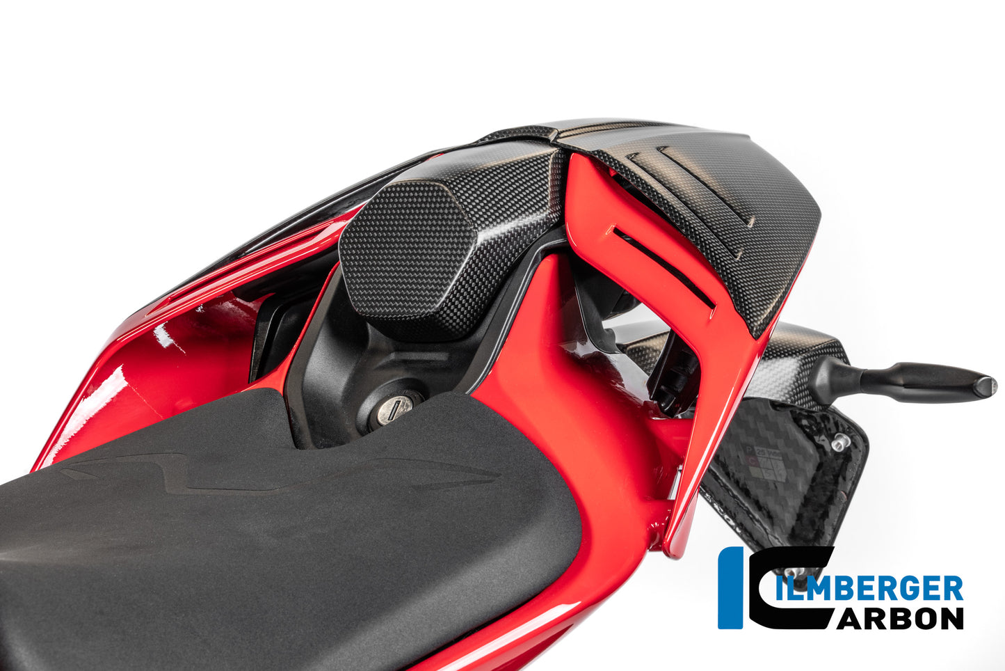 Passenger seat cover gloss carbon matte Panigale V4 2025