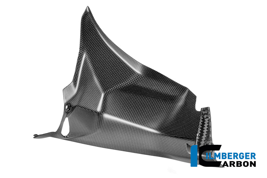 Wind tunnel cover left carbon matte Panigale V4 2025