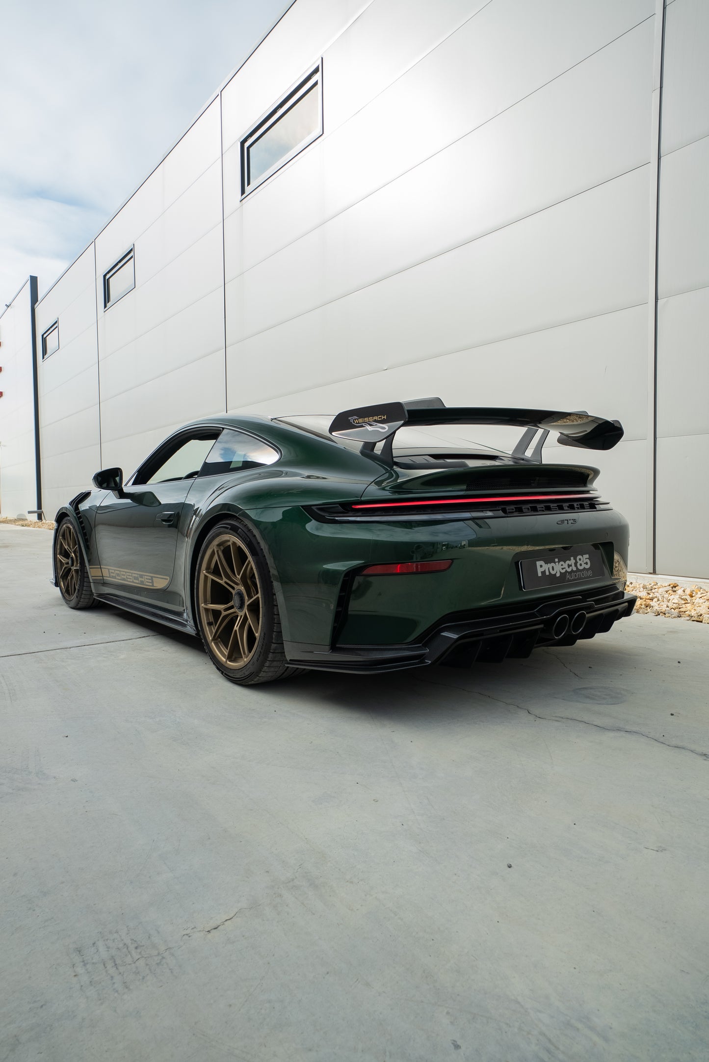 Porsche 992.2 GT3 Rear apron lower section