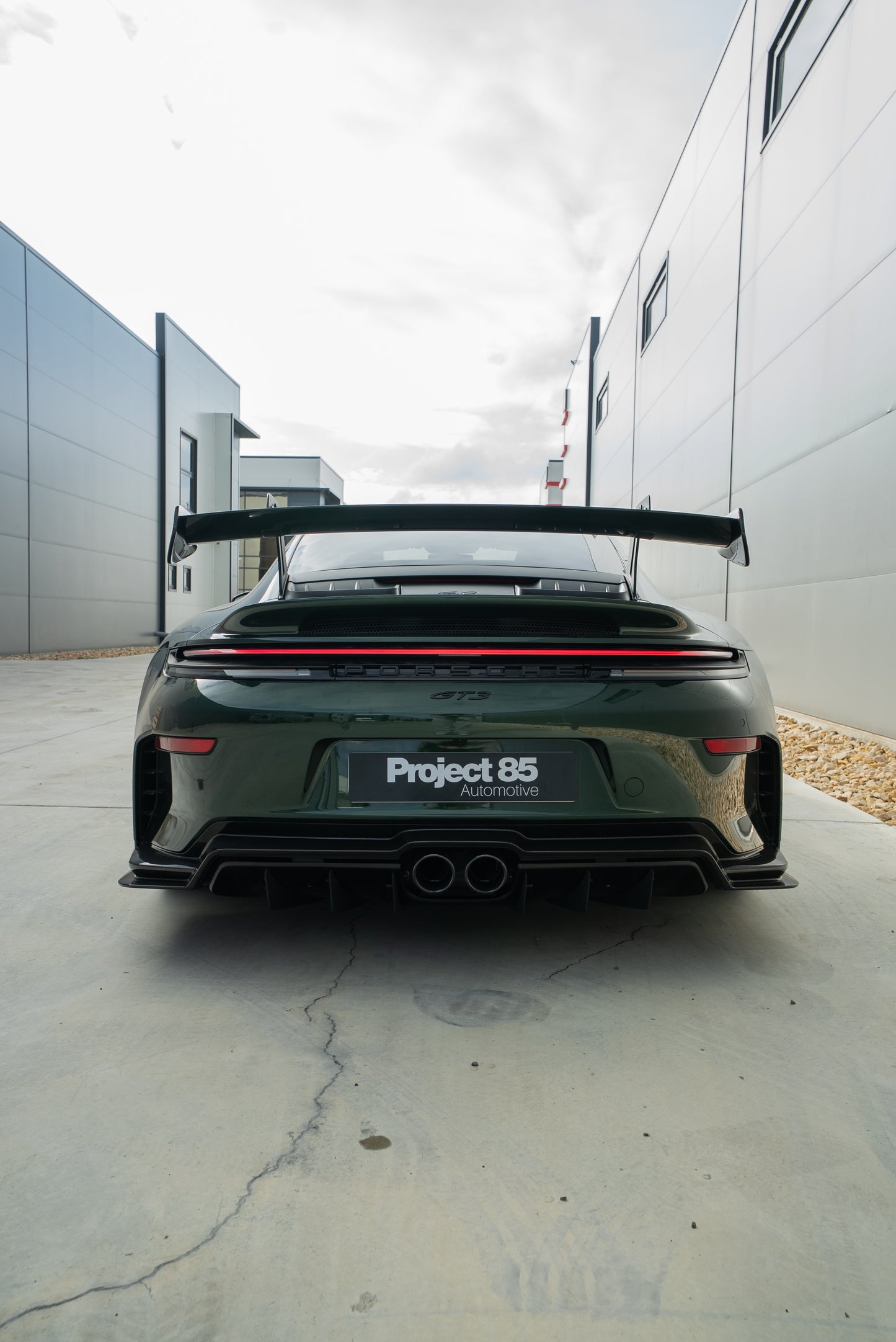 Porsche 992.2 GT3 Rear apron lower section