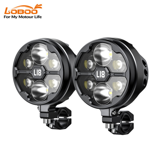 L18S High&Low Beam Auxiliary Light (Black)