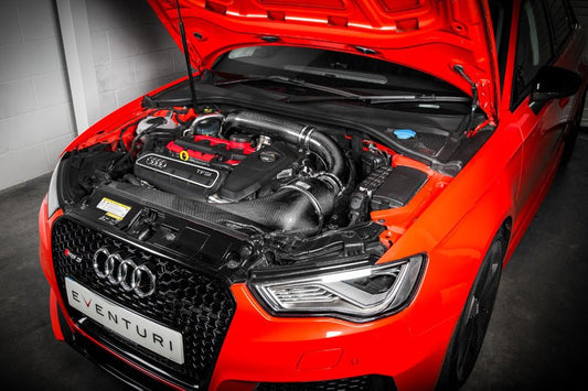Audi 8V RS3 RHD Full Black Carbon intake Gen 1