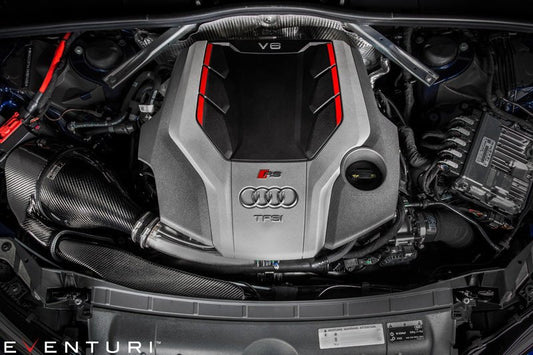 Audi B9 RS5/RS4 Black Carbon intake with secondary duct