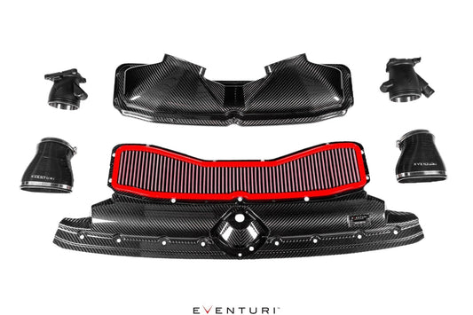 Audi C8 RS6 RS7 Black Carbon Intake