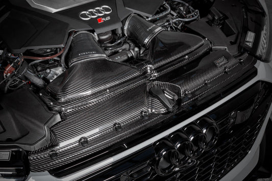 Audi C8 RS6 RS7 Black Carbon Intake