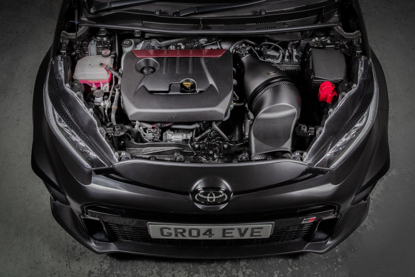 Toyota GR Yaris/Corolla Carbon Engine Cover - Matte