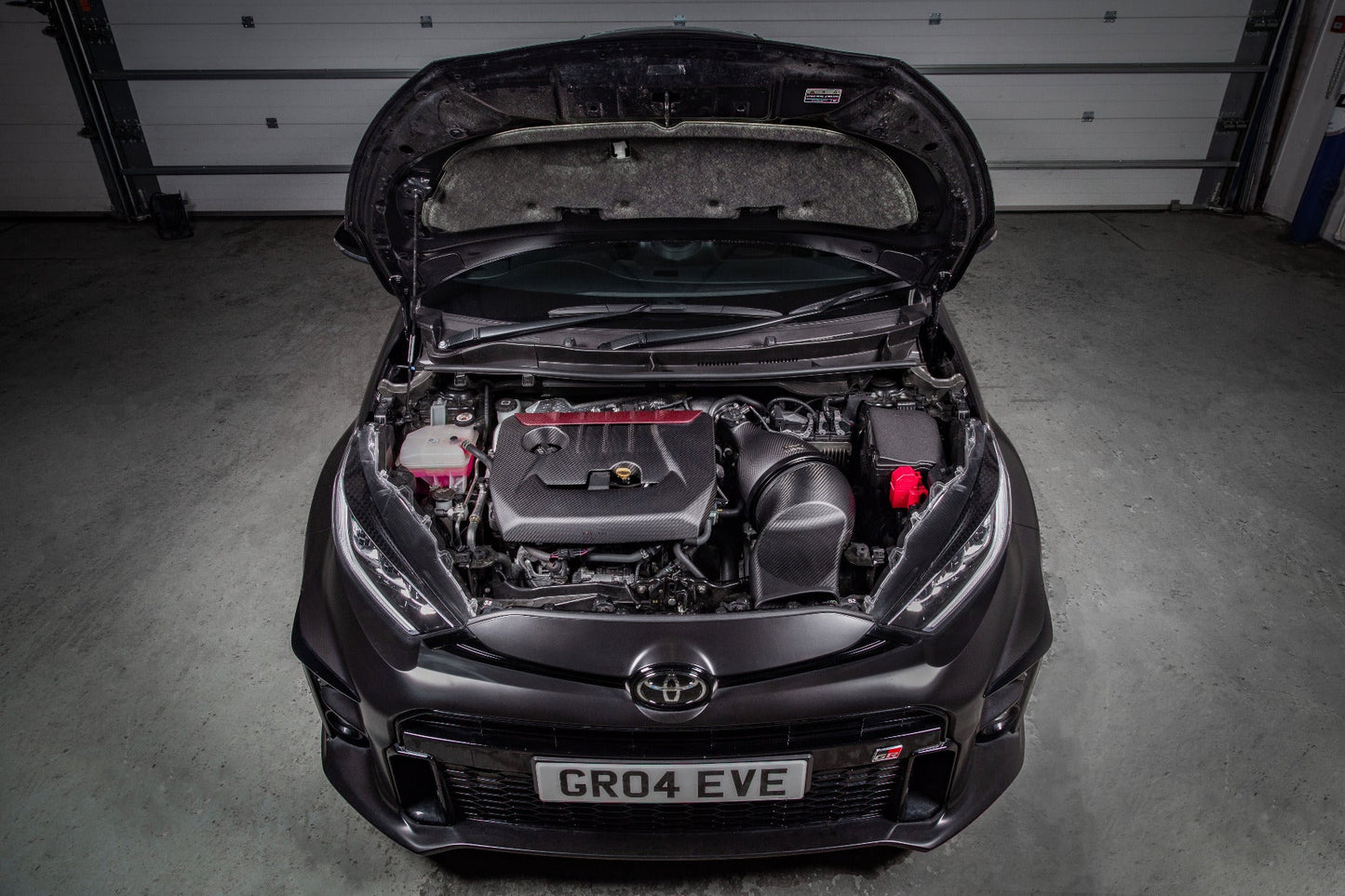 Toyota GR Yaris/Corolla Carbon Engine Cover - Matte