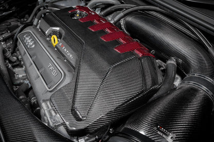 Audi RS3 Gen 2 / TTRS 8S Black and Red Engine Cover