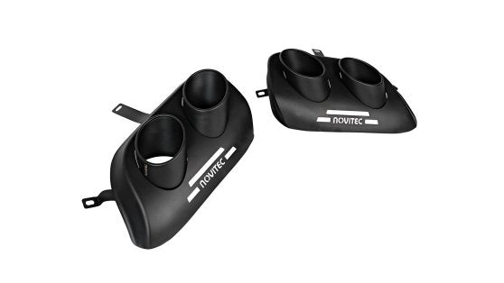 Ferrari 12Cilindri Tailpipes Set - Stainless Steel Black