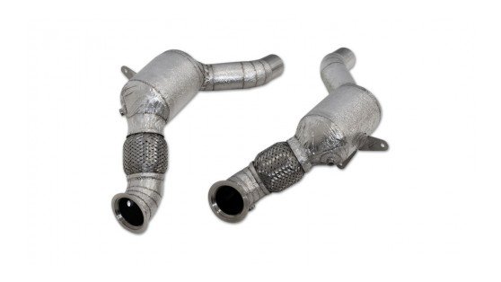 Ferrari 488 / Pista Sport Catalysts Set - Heat Protected