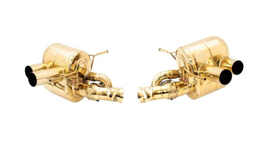 Ferrari 812 Power Exhaust System - Inconel Gold Plated