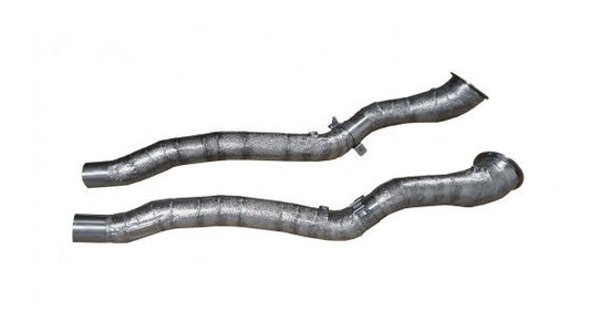 Ferrari 812 / Competizione Catalyst-Replacement Pipes Set - Gold Plated - With OPF