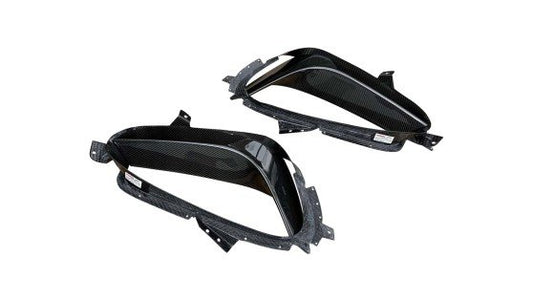 Ferrari SF90 air-guide sidewall visible Carbon