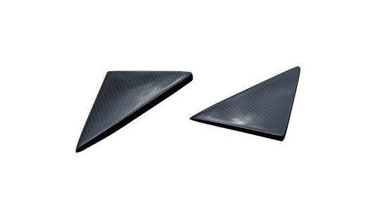 Ferrari SF90 triangle cover for side window visible Carbon for Spider