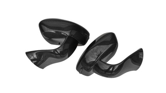 Ferrari 296 N-Largo Carbon Mirrors - Electric Adjustment  - visible Carbon in exchange
