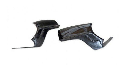 Ferrari Portofino attachment for rearbumper visible Carbon