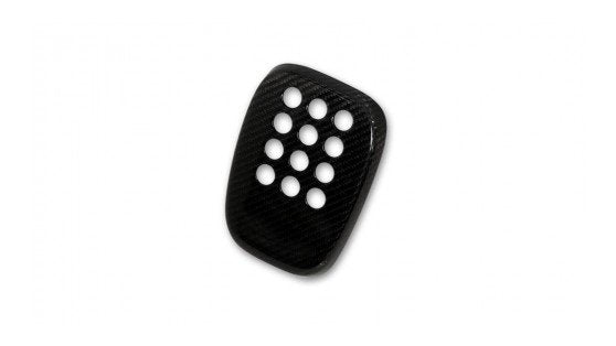 Ferrari 488 cover fog-light visible carbon, for cars without rearview-camera