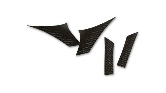 Ferrari 488 Pista cover for mirrors (set) visible carbon