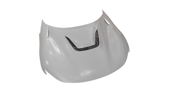 Ferrari Purosangue Esteso Engine Bonnet - Carbon Insert