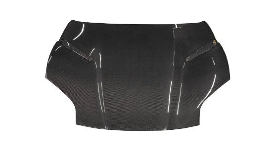 Ferrari 812 engine bonnet visible Carbon