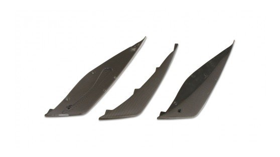 Ferrari California T diffusor fins visible Carbon