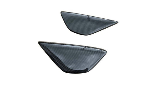 Ferrari SF90 frontflaps visible Carbon