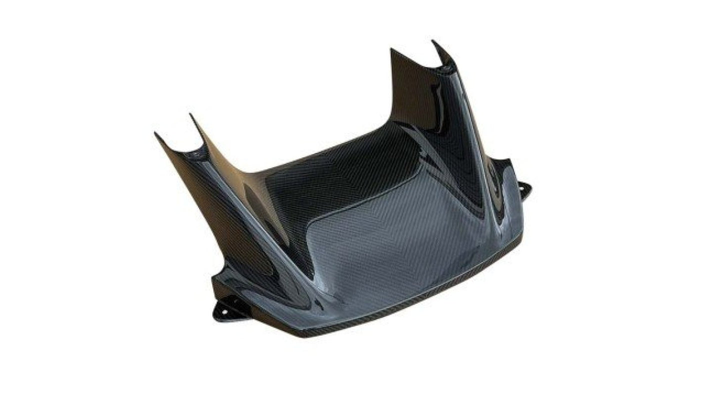 Ferrari SF90 Front Bumper Center Part - Carbon - without front camera