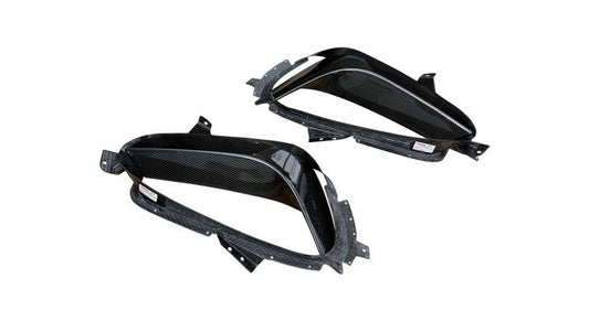 Ferrari SF90 air-guide sidewall visible Carbon