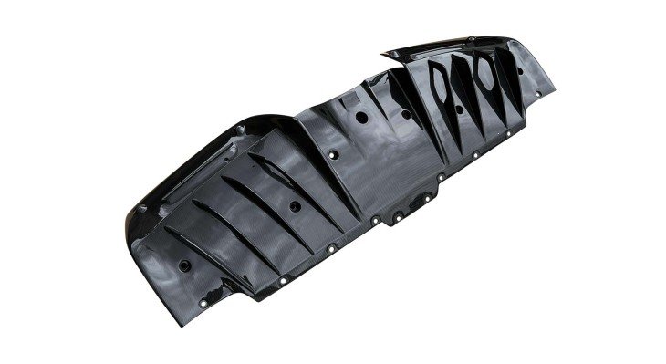 Ferrari SF90 diffusor to replace original diffusor, visible Carbon
