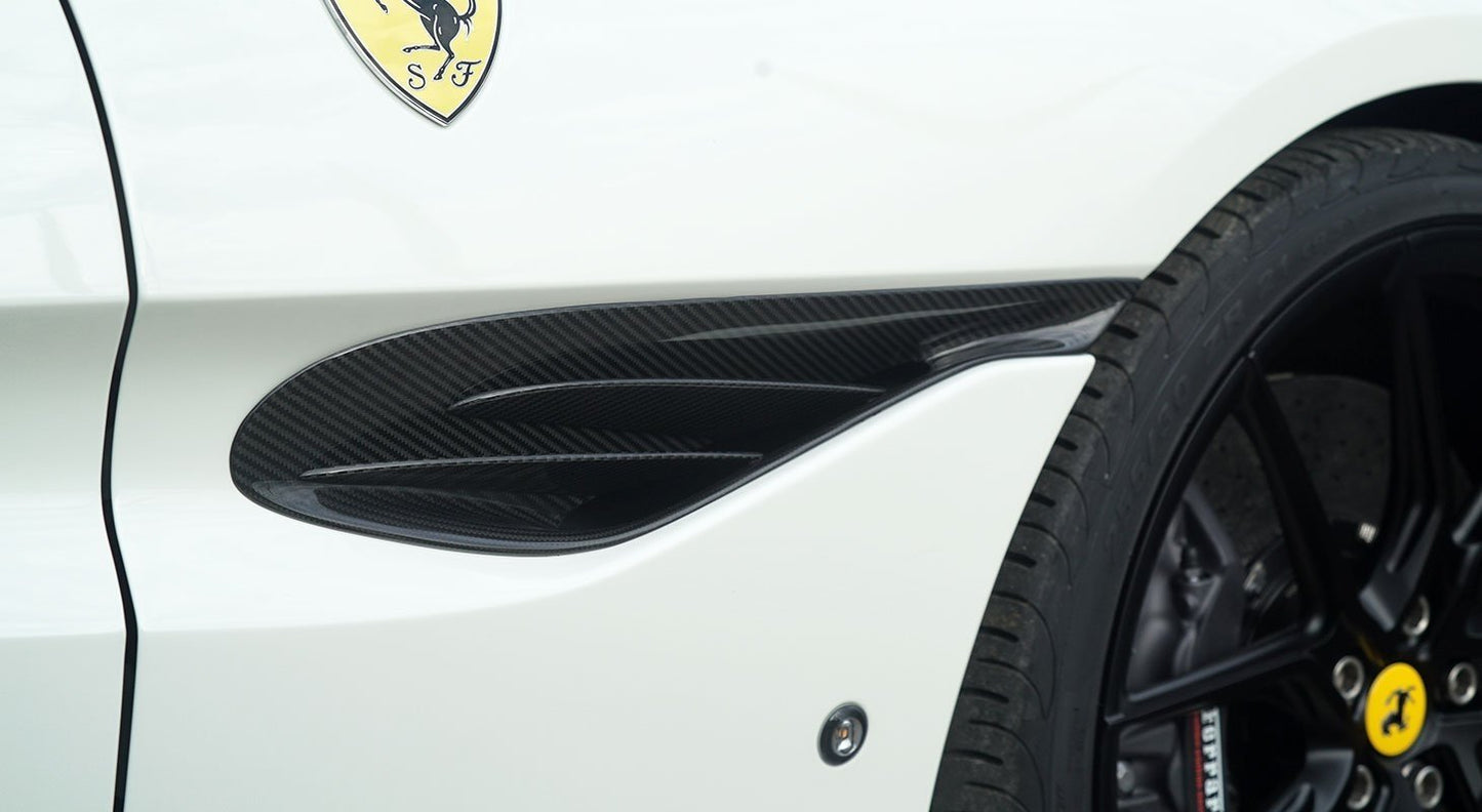 Ferrari Portofino / M air-inlet front fender visible Carbon