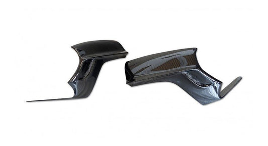 Ferrari Portofino attachment for rearbumper visible Carbon