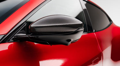 Ferrari Purosangue mirror covers visible Carbon (original Look)