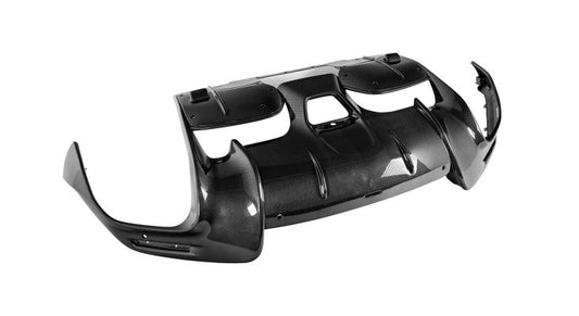 Ferrari Purosangue diffuser visible Carbon (original Look)