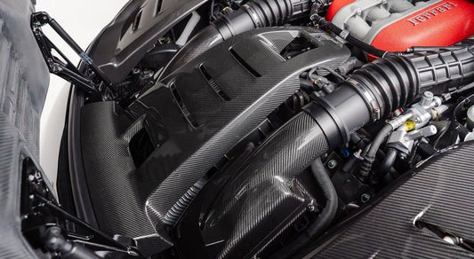 Ferrari Purosangue airfilter housing visible Carbon (original Look)