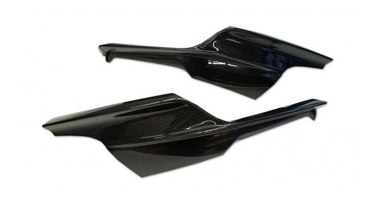 Ferrari 812 rearbumper attachment, visible Carbon