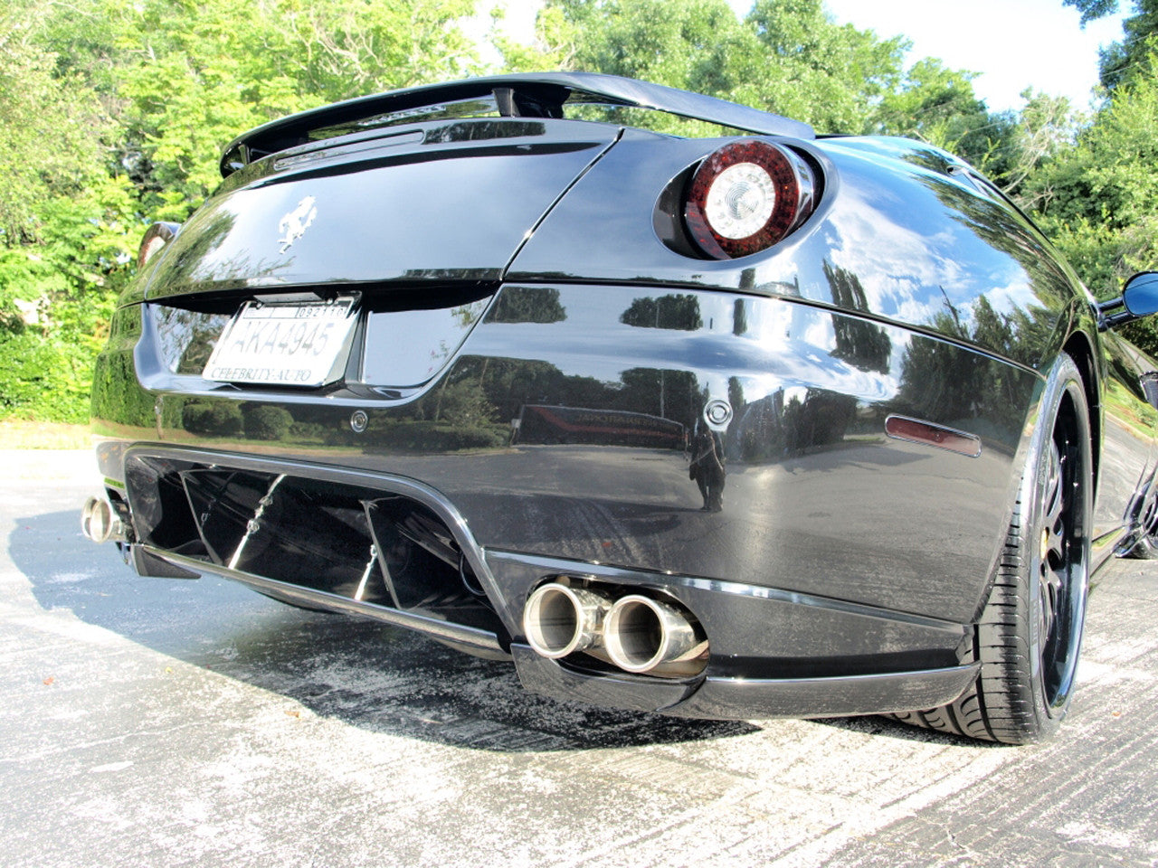 Ferrari 599 GTB SuperSport Rear Silencers